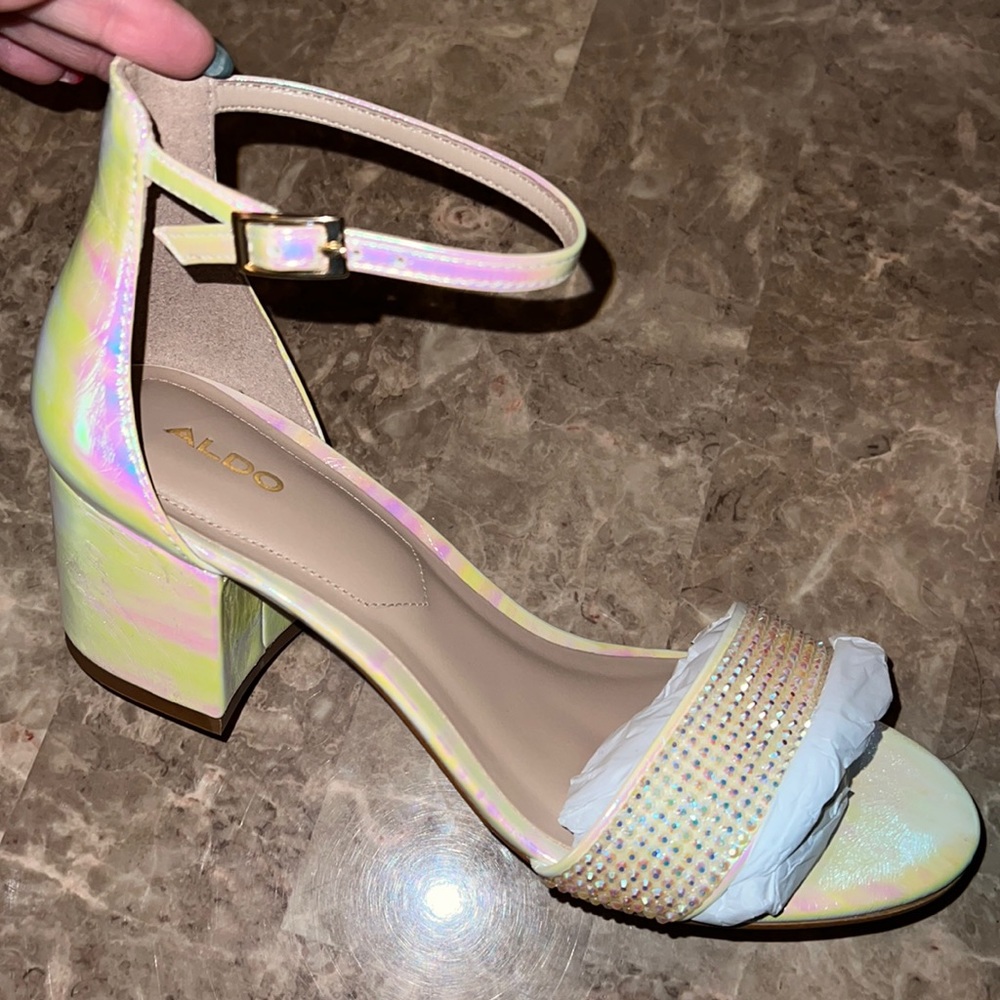 Aldo - Gladoniel in Multi Colored Metallic - Size 7 - Brand new in box!